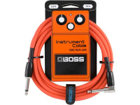 <b>BOSS BIC-10A-OR ORANGE</b> Cabo Audio Instrumento Jack reto/angulado mono 3m <b>Garantia Vitalícia</b> <b>BOSS BIC-10A-OR ORANGE</b> Cabo Audio Instrumento Jack reto/angulado mono 3m <b>Garantia Vitalícia</b>